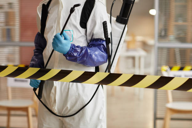 Professional Biohazard Cleanup technician working in Archer, IA